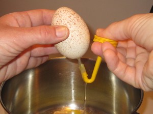 Emptying Egg